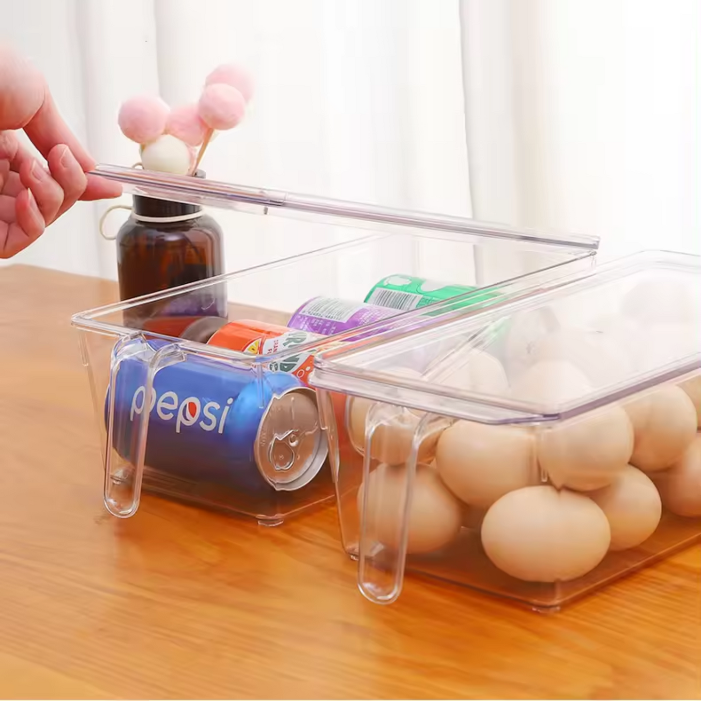 Organizador de Refrigerador con Tapa Pequeño