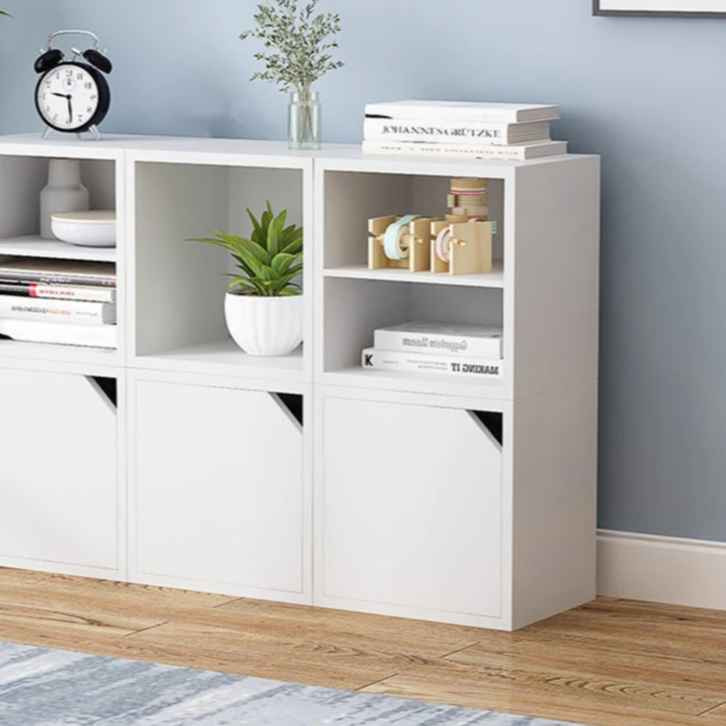 Gabinete de Madera Cubo Modular