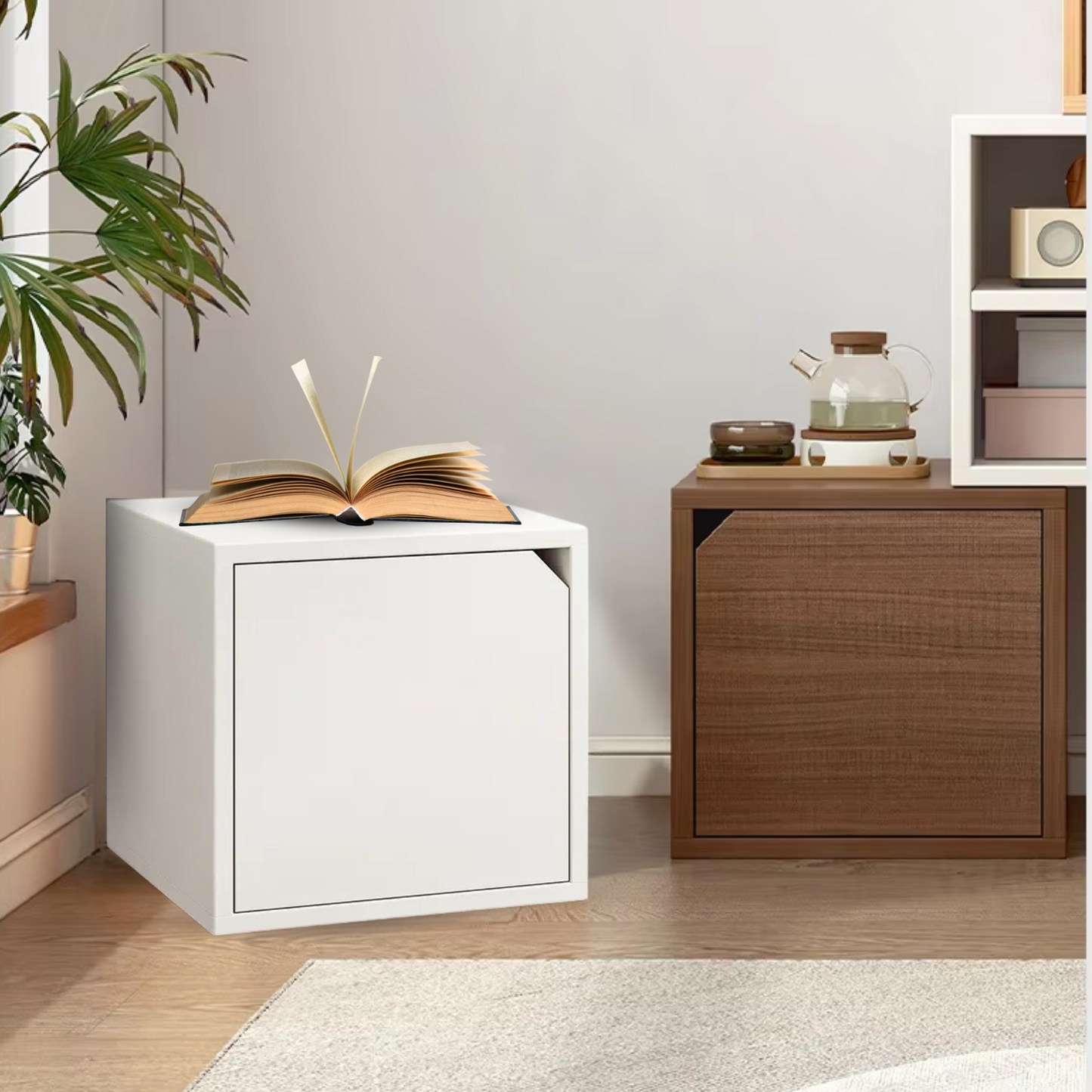 Gabinete de Madera Cubo Modular