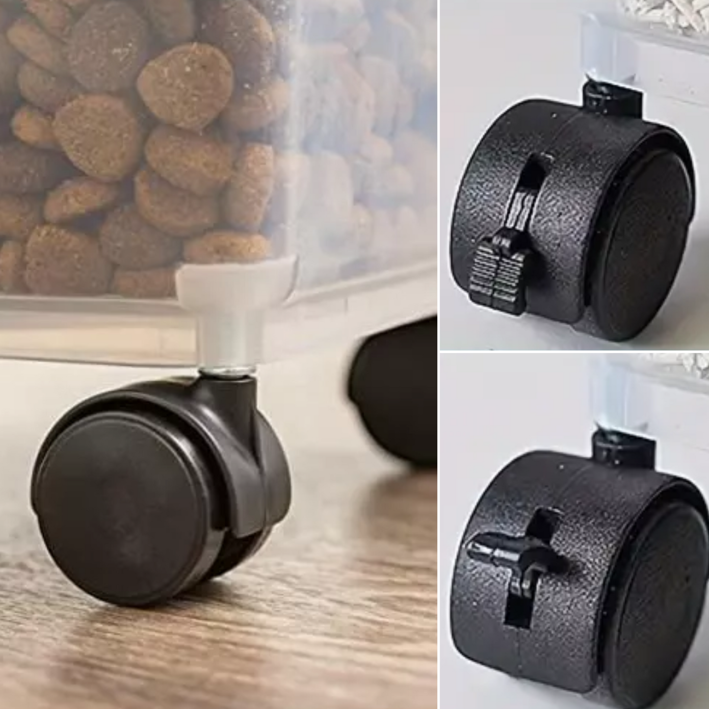Contenedor de Alimentos Hermético con Ruedas 7,5Kg
