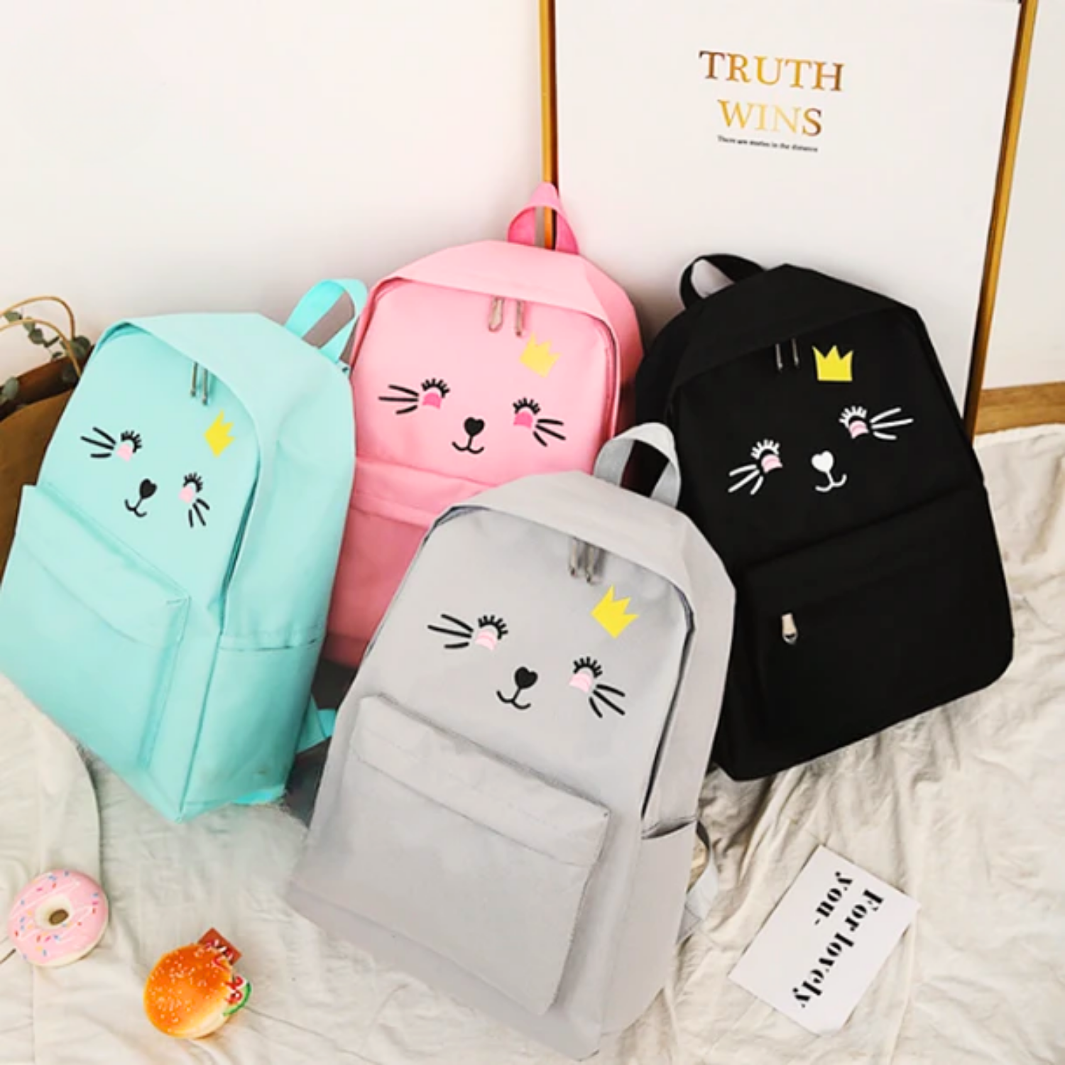 Mochila diseño gato sale