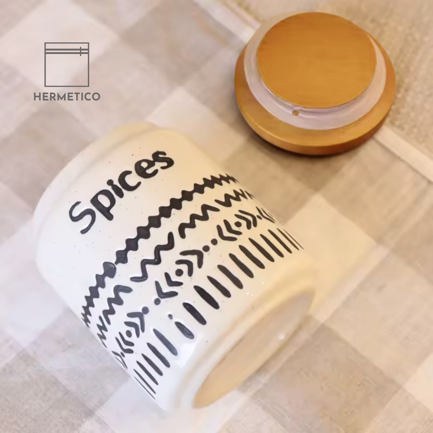 Set 3 Especieros Ceramica 200ml