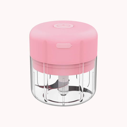 Mini Picador de Verduras Rosado