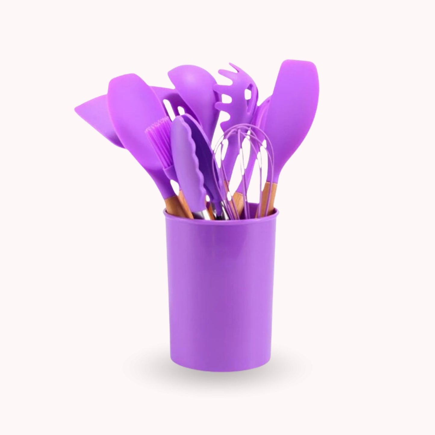 Set Utensilios de Cocina Silicona 11 Piezas