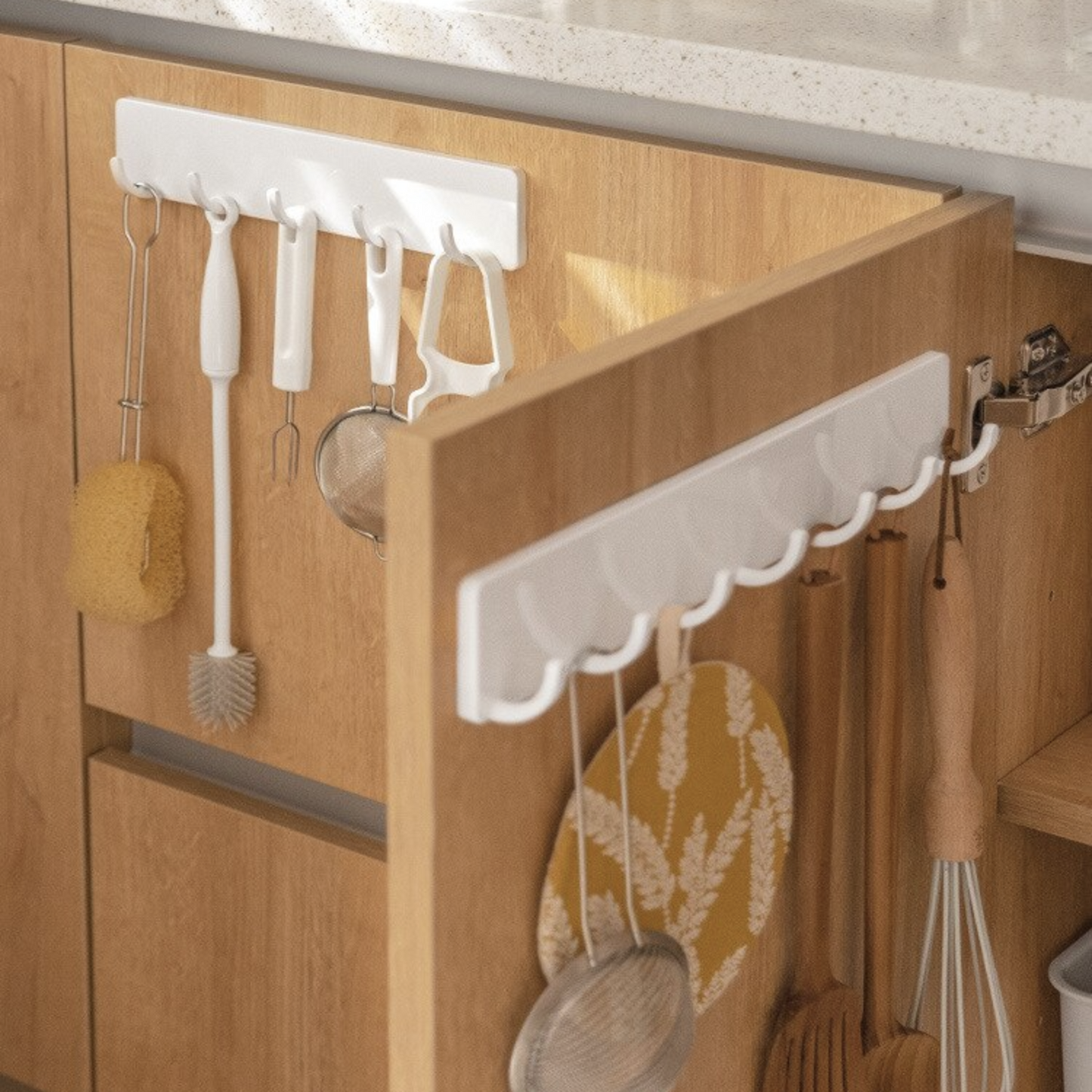 Colgador Organizador Perchero De Pared De 7 Espacios