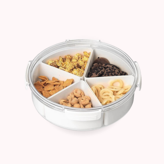 Contenedor 5 Divisiones Hermética Blanca