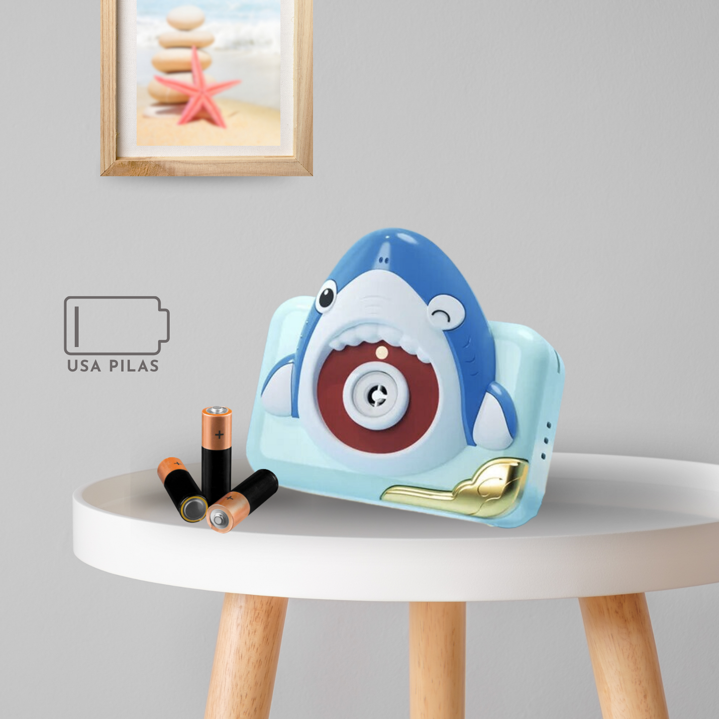 Camara de Burbujas Tiburón