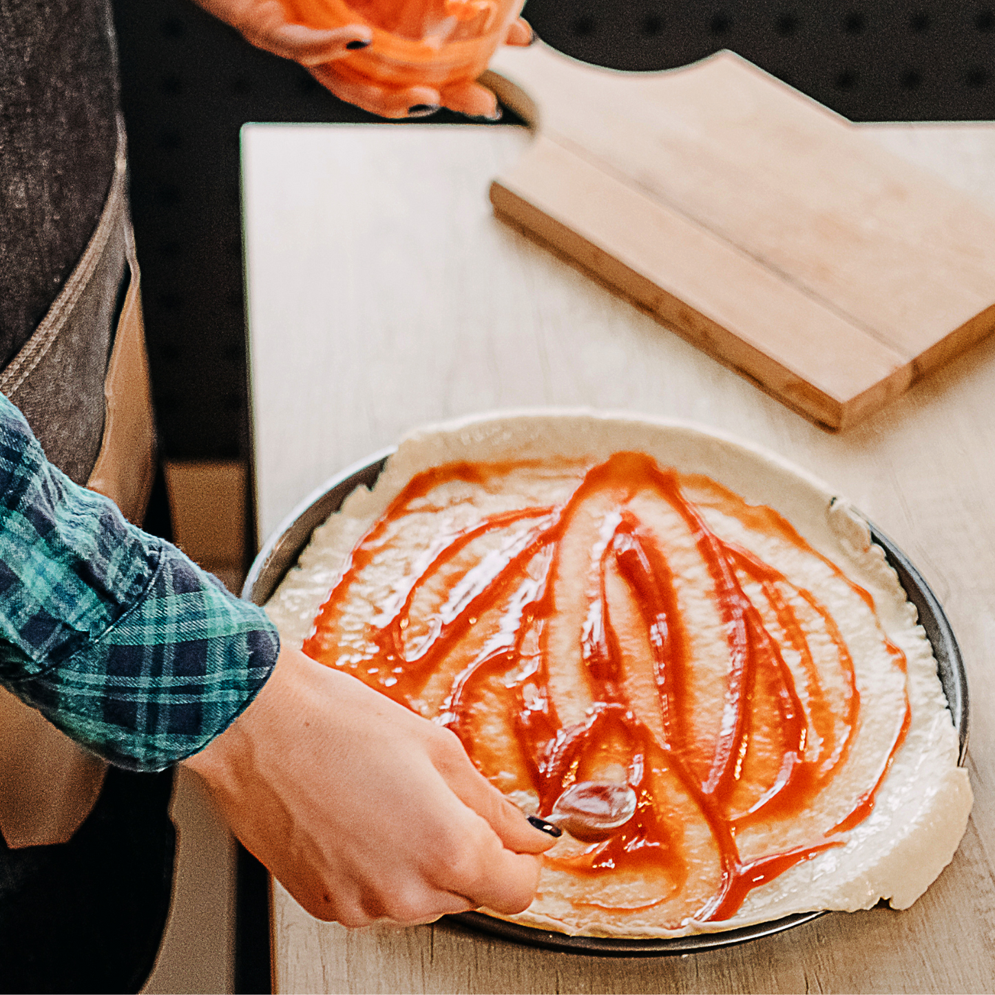 Molde Bandeja De Pizza Para Horno 35 Cm Negro