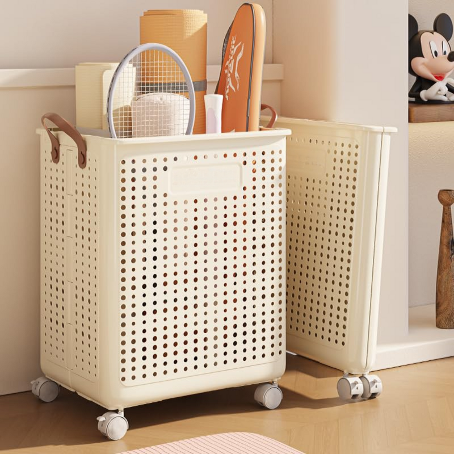PREVENTA - Cesta Plegable con Ruedas y Asas