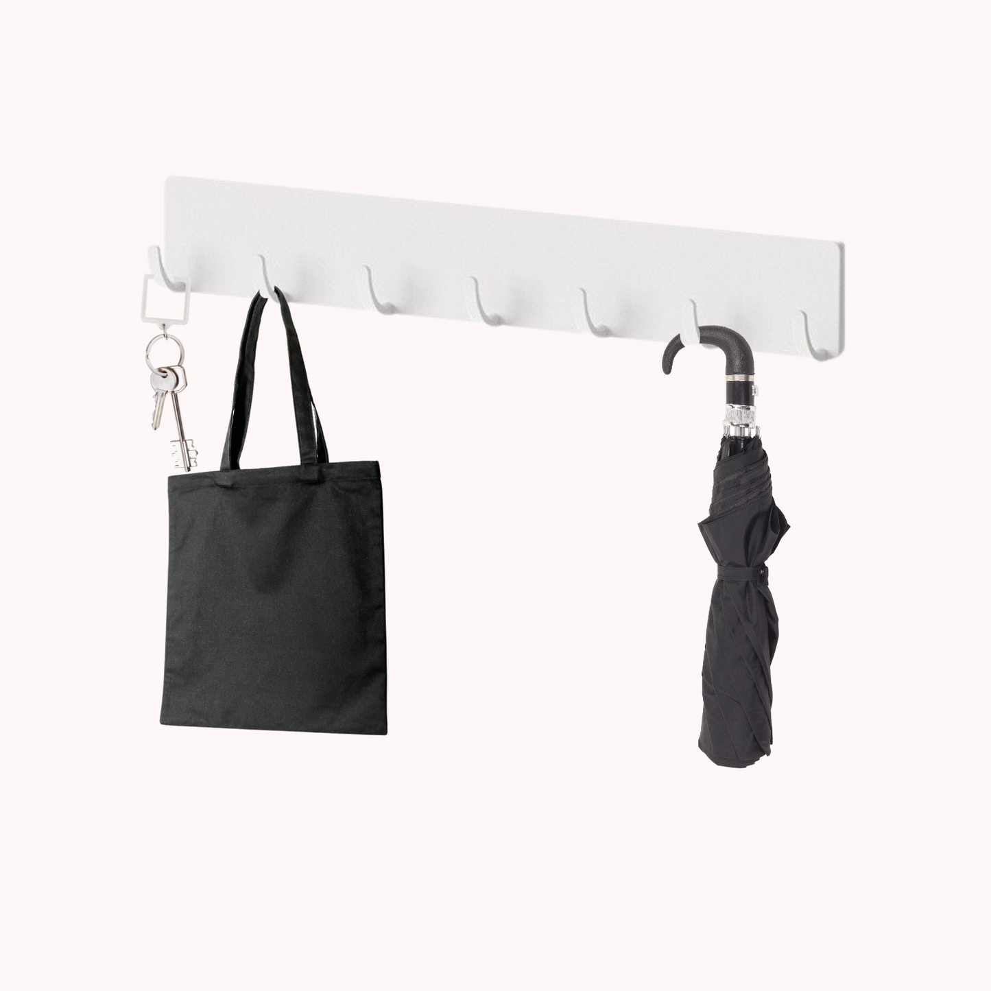 Colgador Organizador Perchero De Pared De 7 Espacios