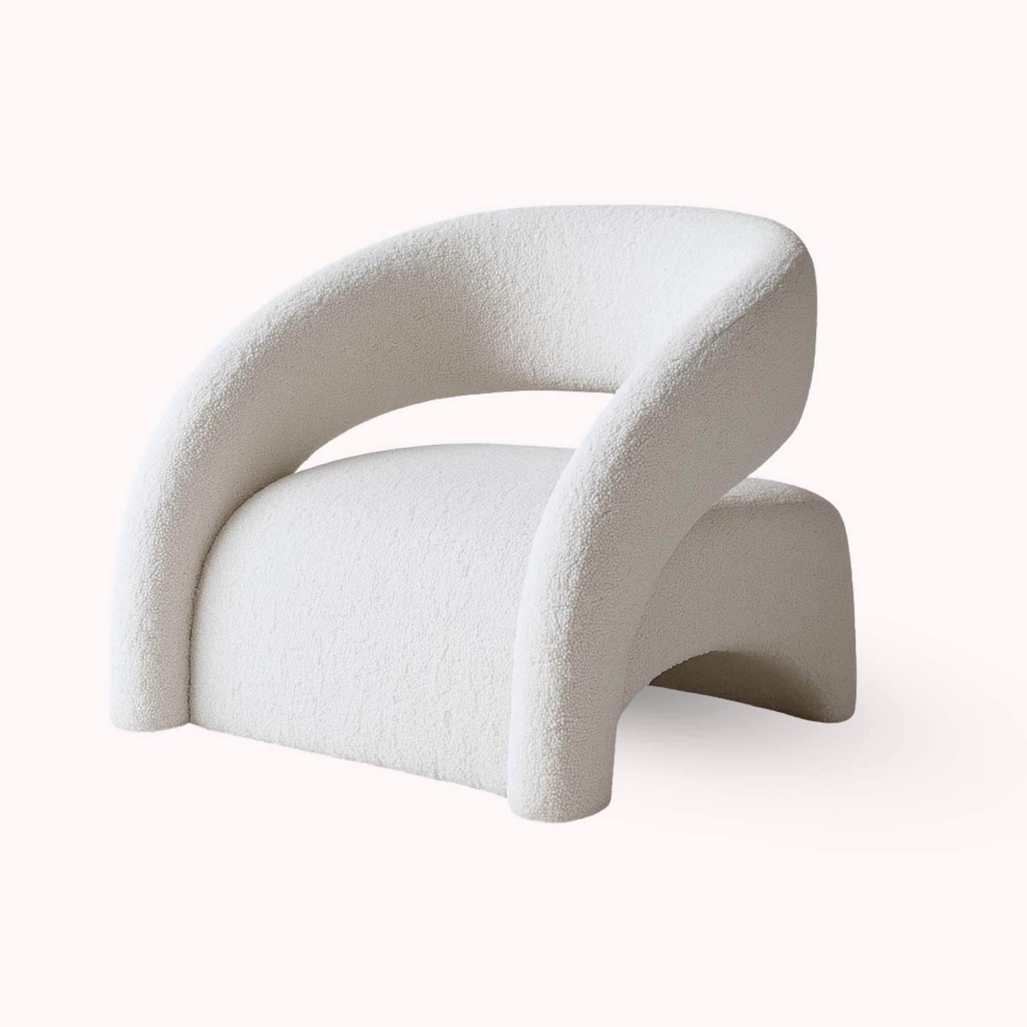 Sofá Poltrona Blanco Textil Nórdico