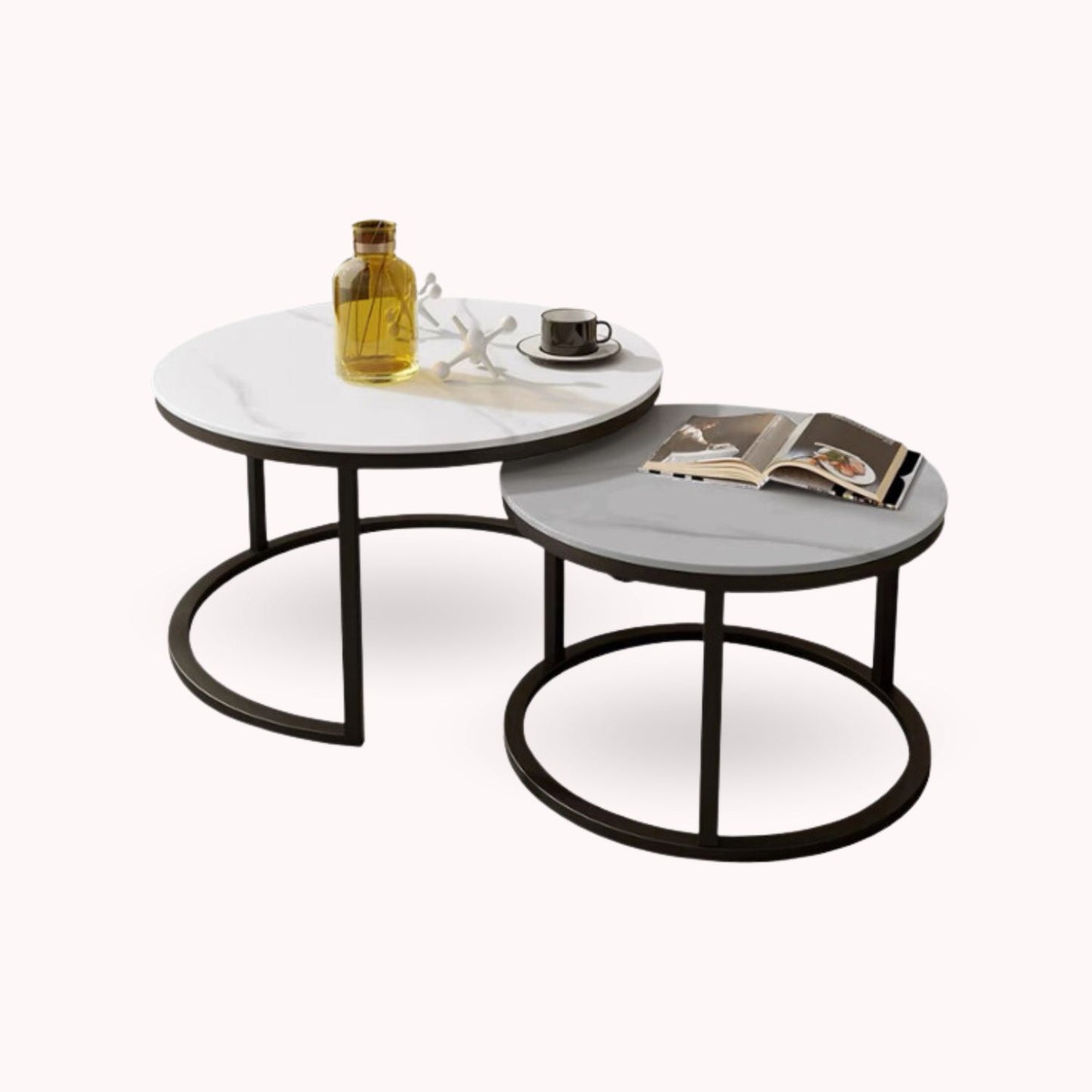 Mesa de Centro Nido Loza Estilo Mármol