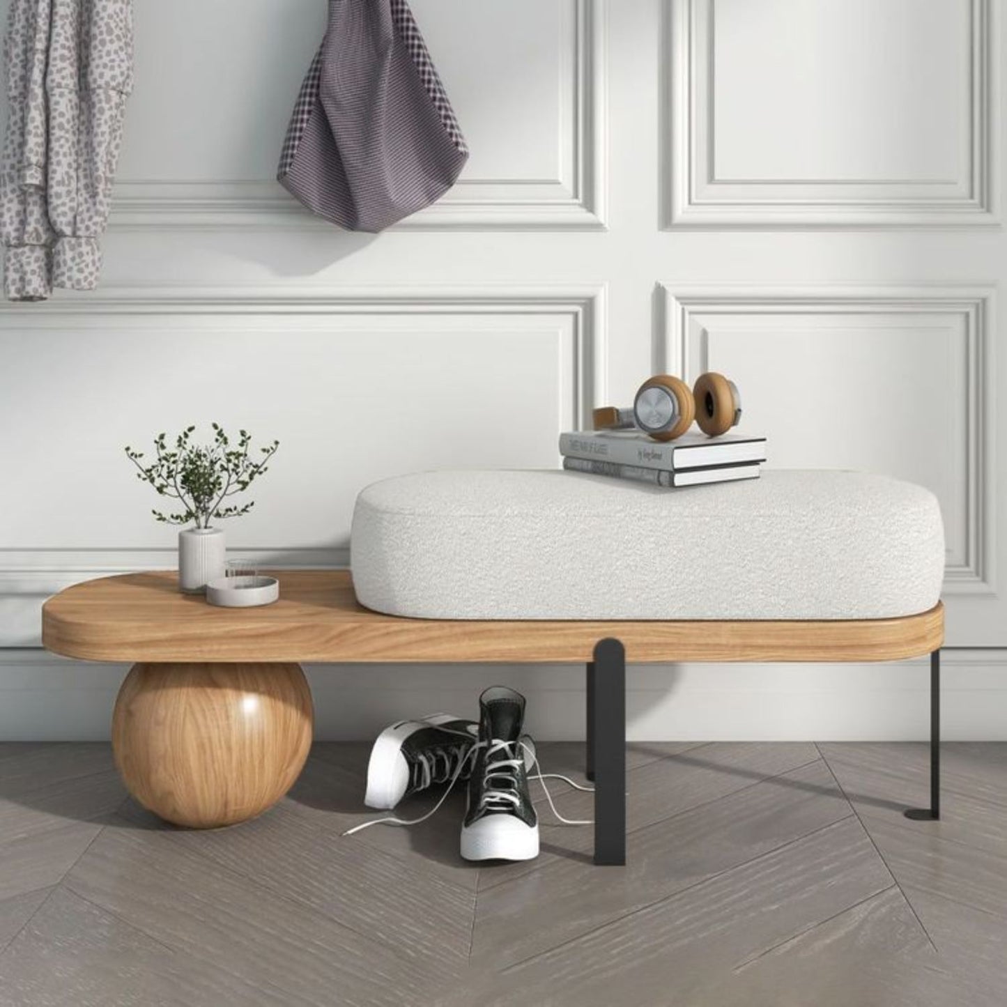 Taburete Moderno Madera Maciza
