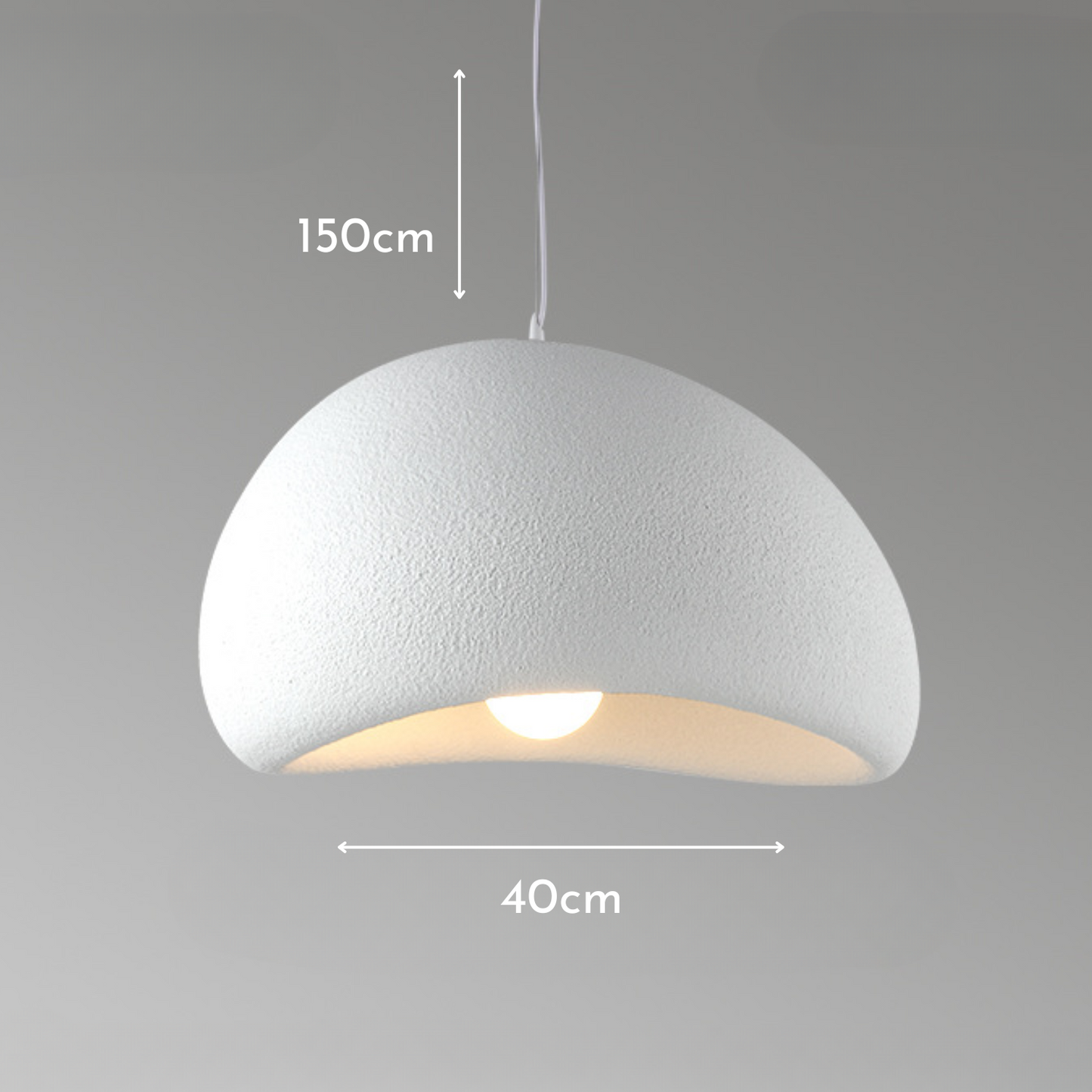 Lampara de Techo Smart Textura 40cm