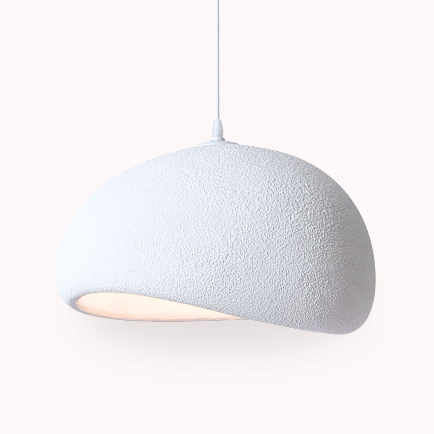 Lampara de Techo Wabi Sabi Crema 80cm