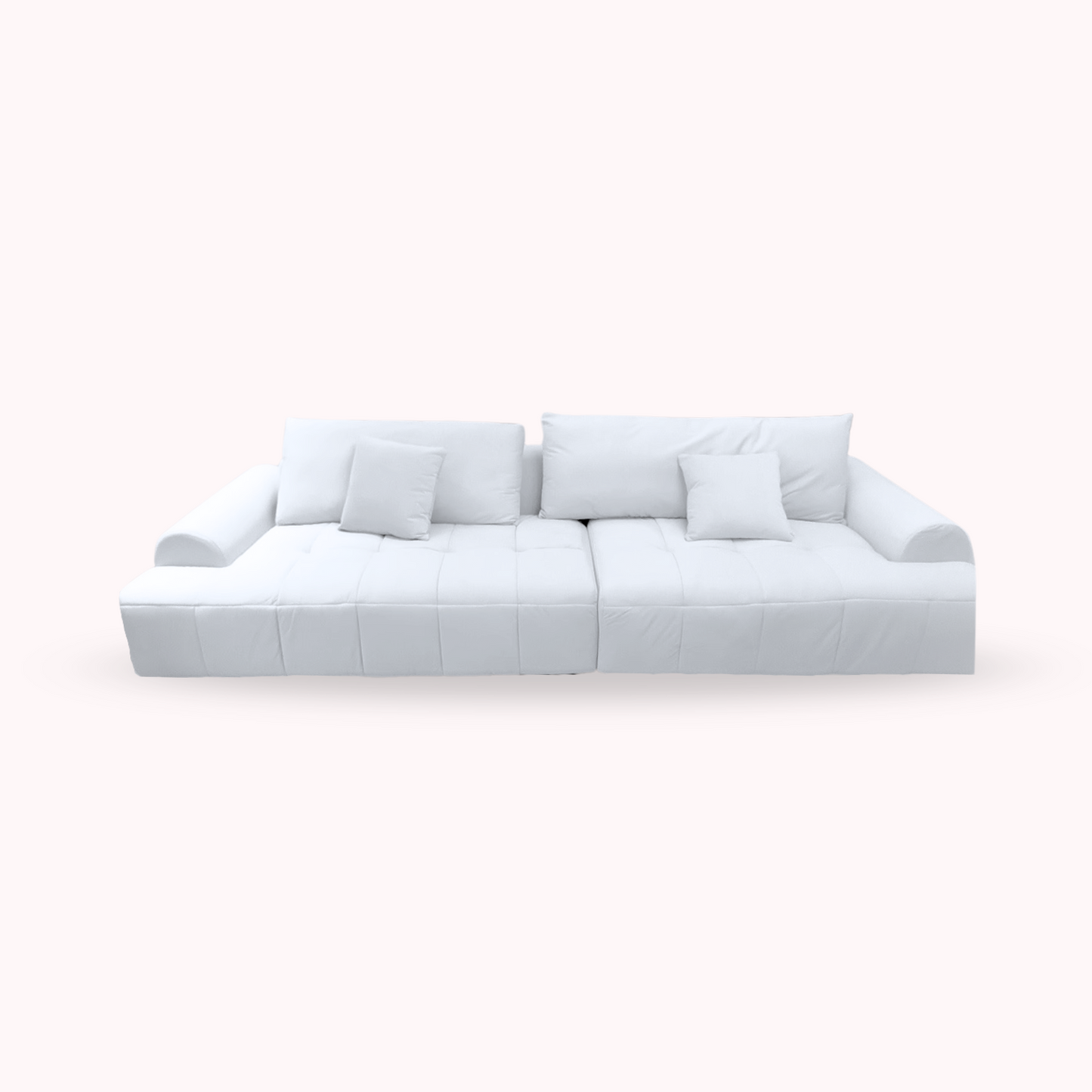 PREVENTA - Sofa Seccional Moderno Blanco Lounge 305cm