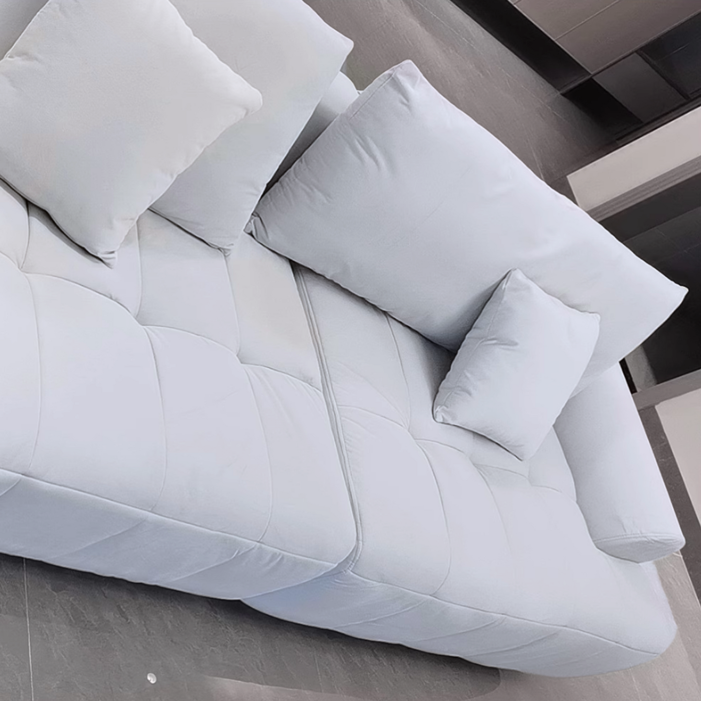 PREVENTA - Sofa Seccional Moderno Blanco Lounge 305cm
