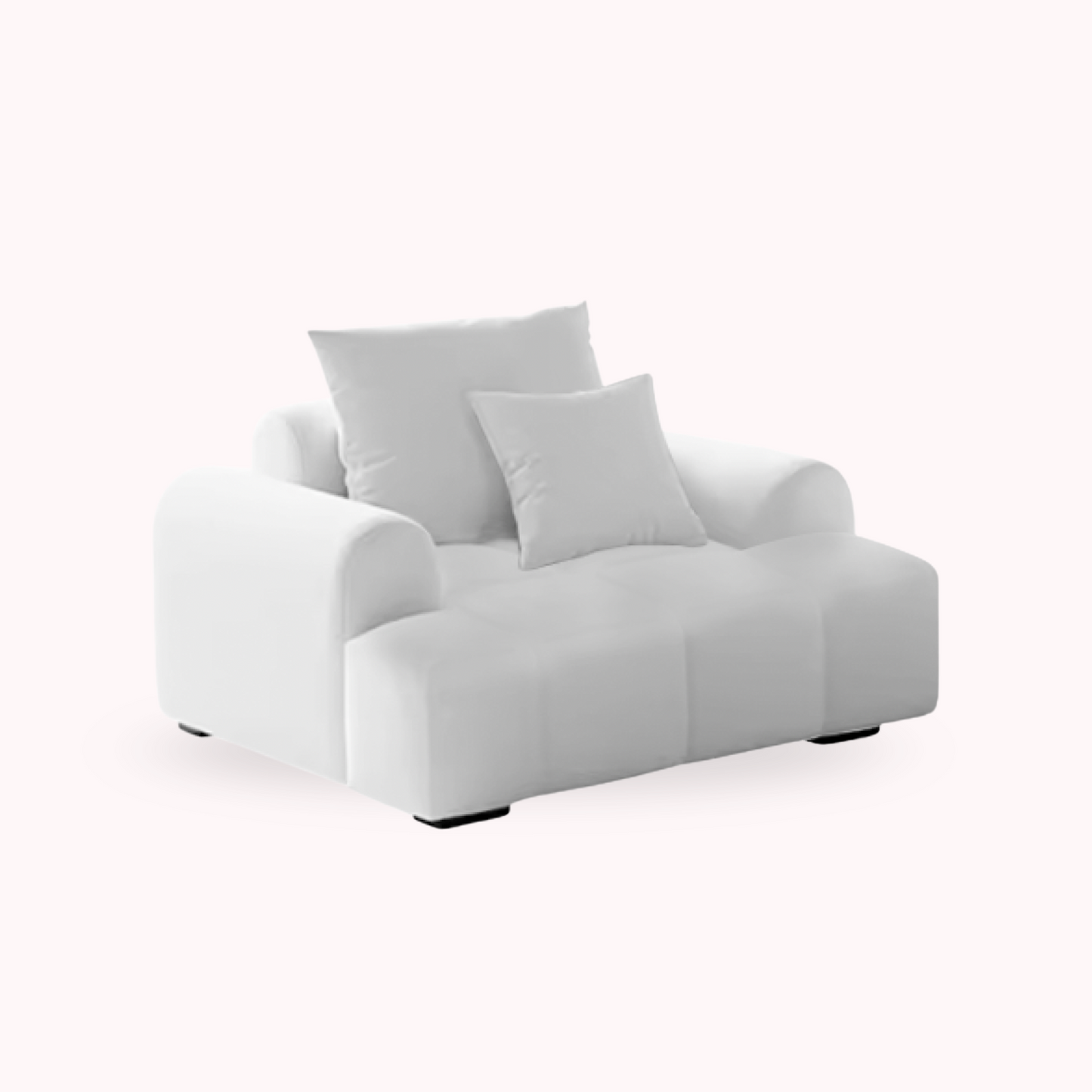 PREVENTA - Sofa Moderno Poltrona Blanco Lounge