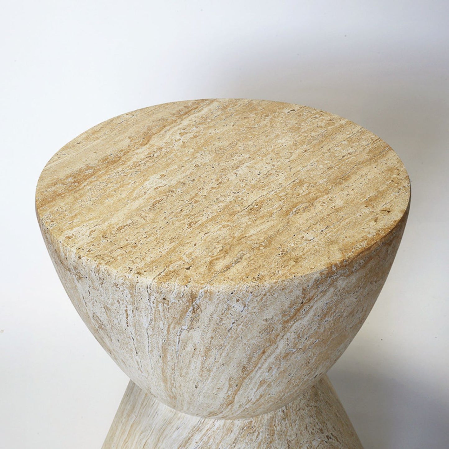 PREVENTA - Mesa Lateral Estilo Piedra Cáliz