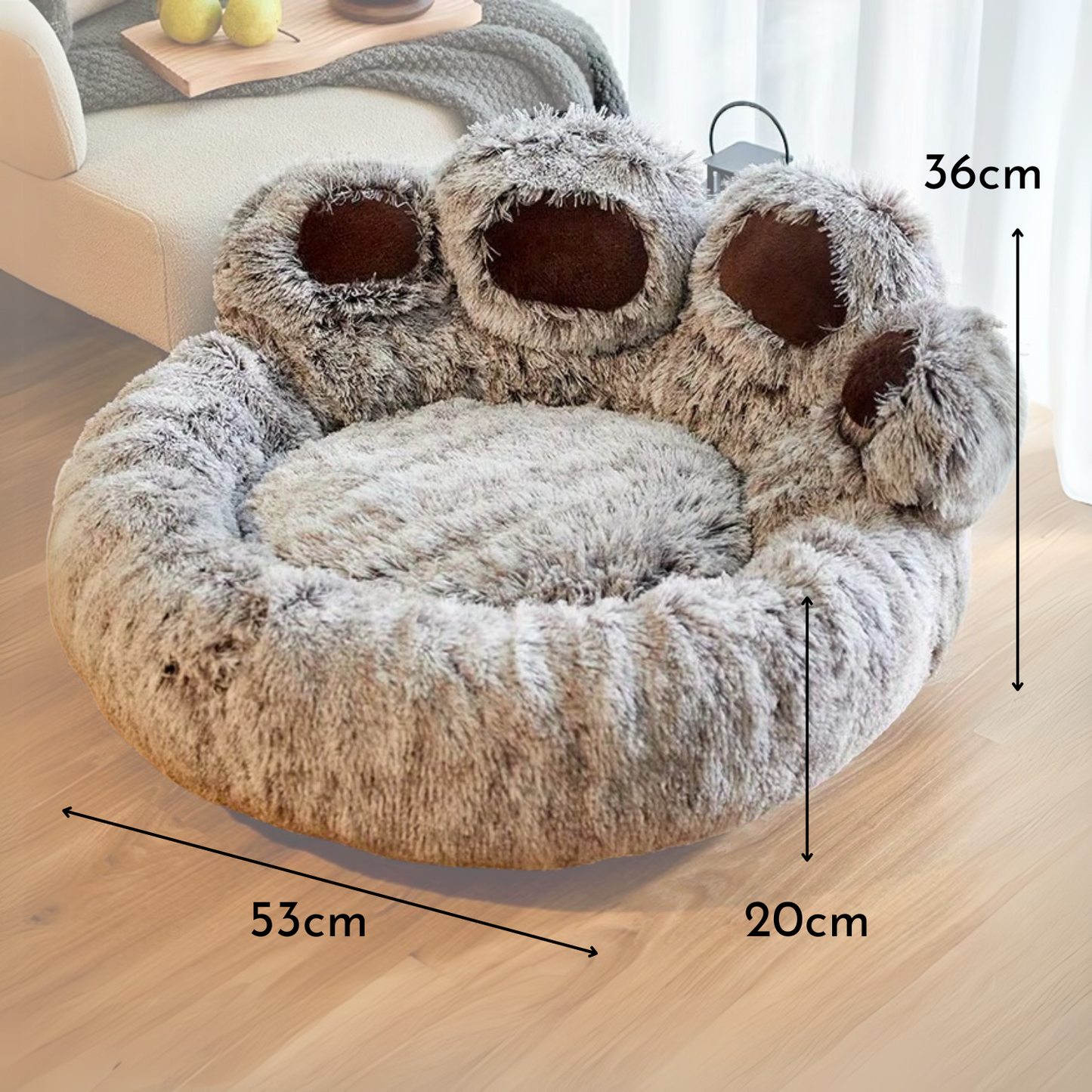 Cama Mascotas Pata Peluda