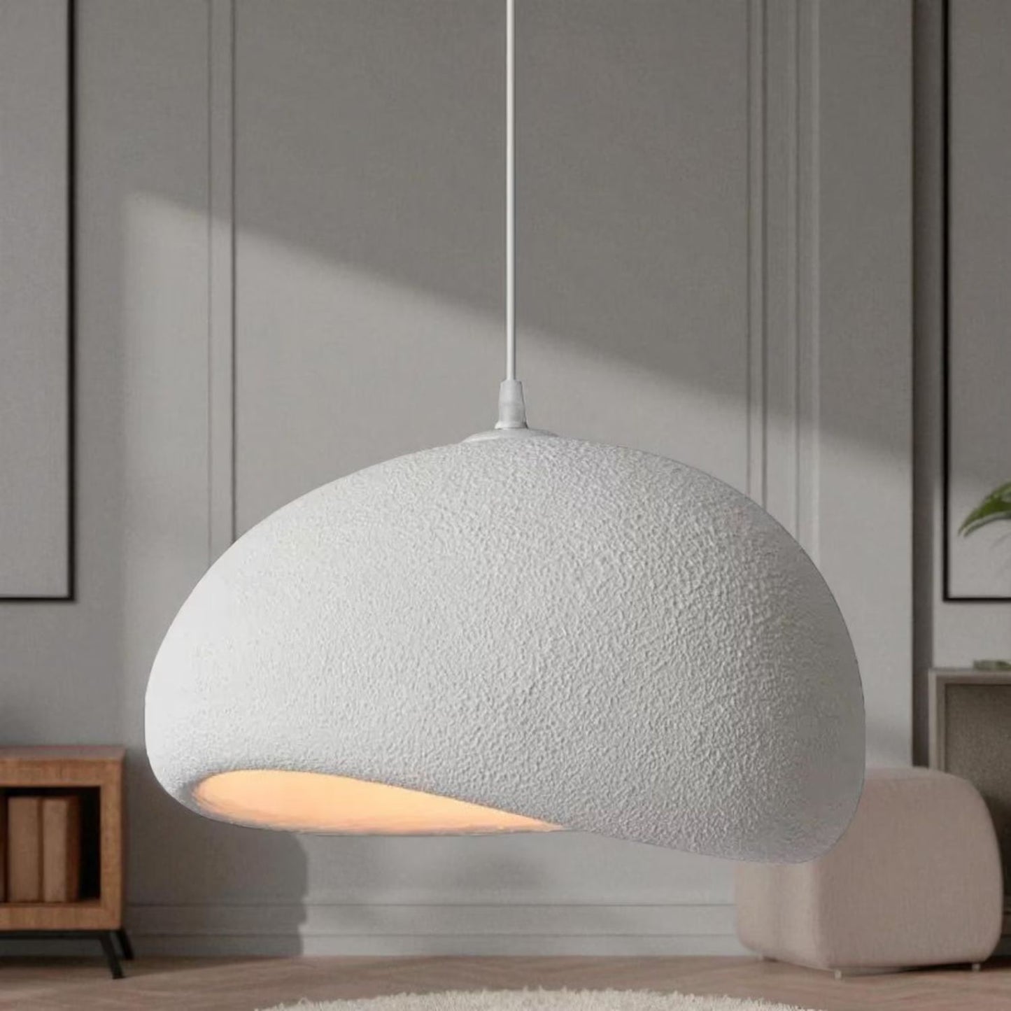 Lámpara de Techo Wabi Sabi Crema 60cm