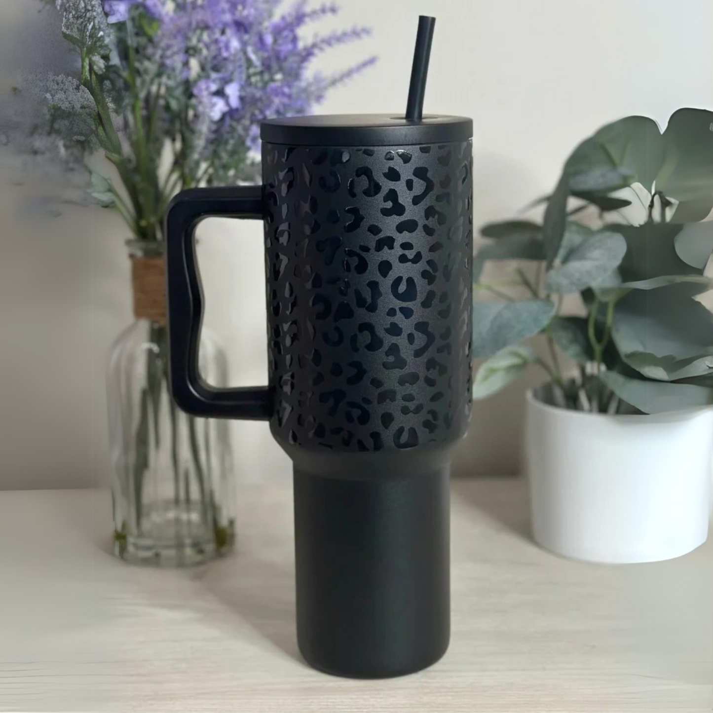 Vaso Térmico Negro Print 1200ml