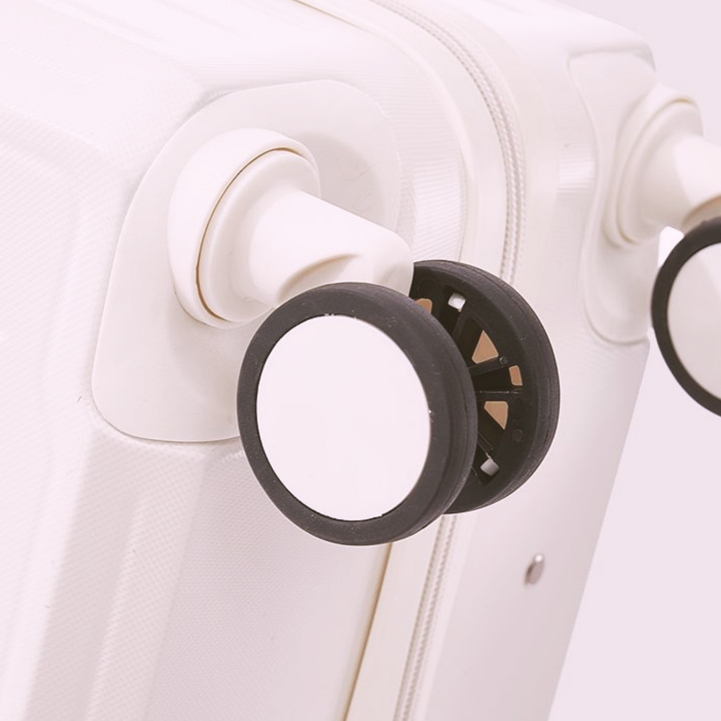 Maleta con Ruedas 360 Puerto USB Rosado