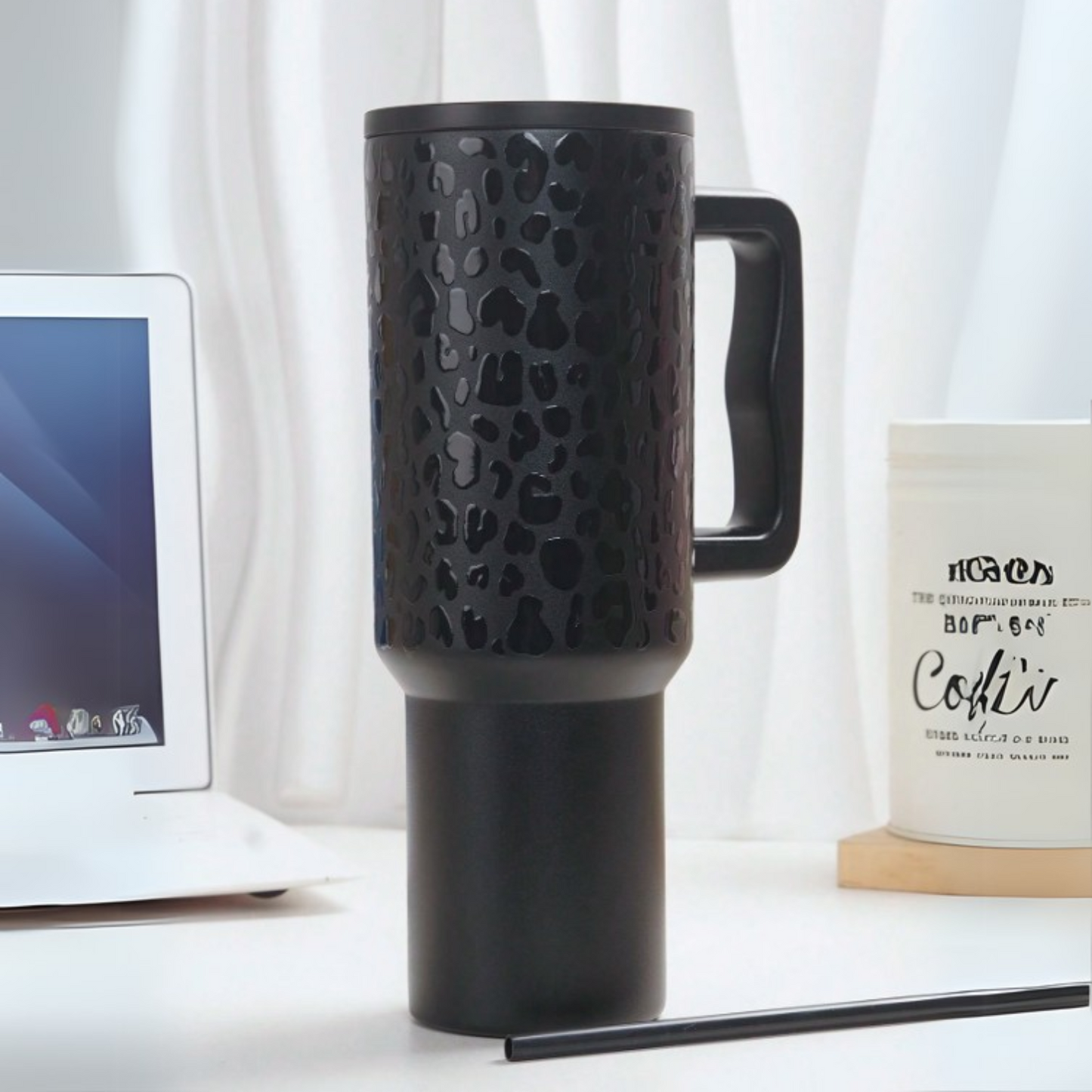 Vaso Térmico Negro Print 1200ml