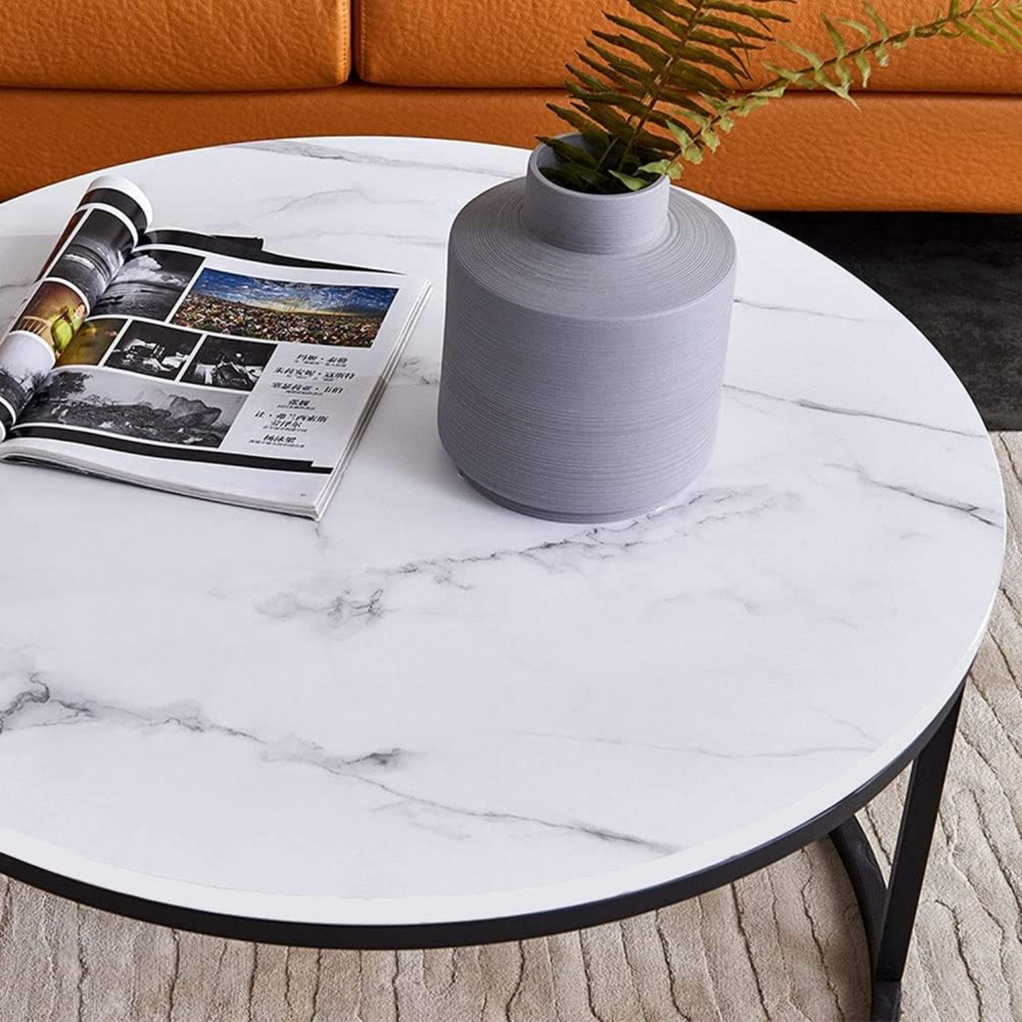 Mesa de Centro Nido Loza Estilo Mármol