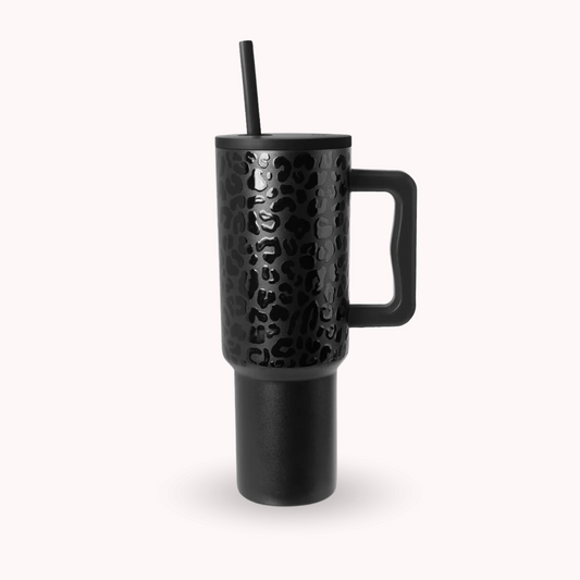 Vaso Térmico Negro Print 1200ml