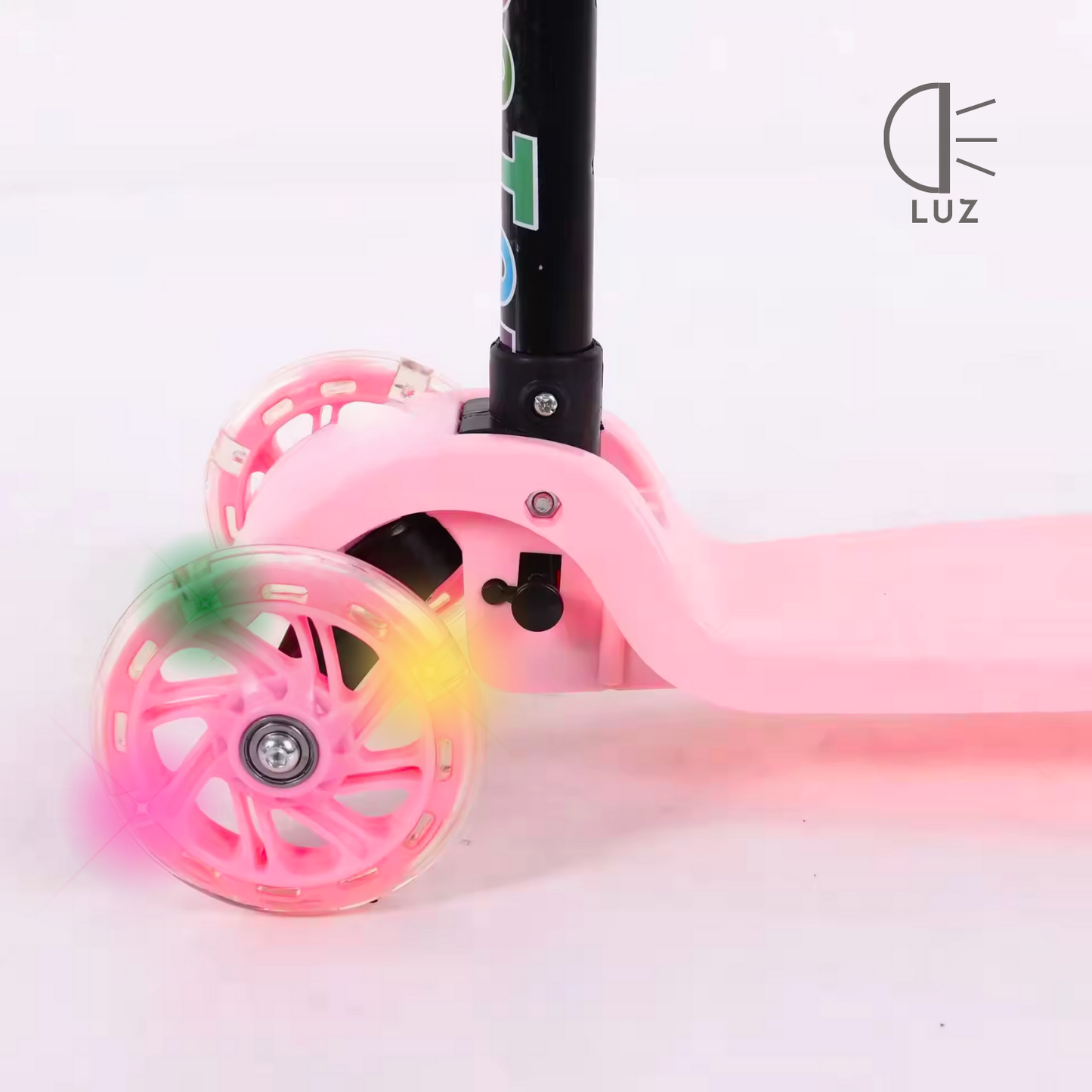 Scooter para Niños con Luces Rosa
