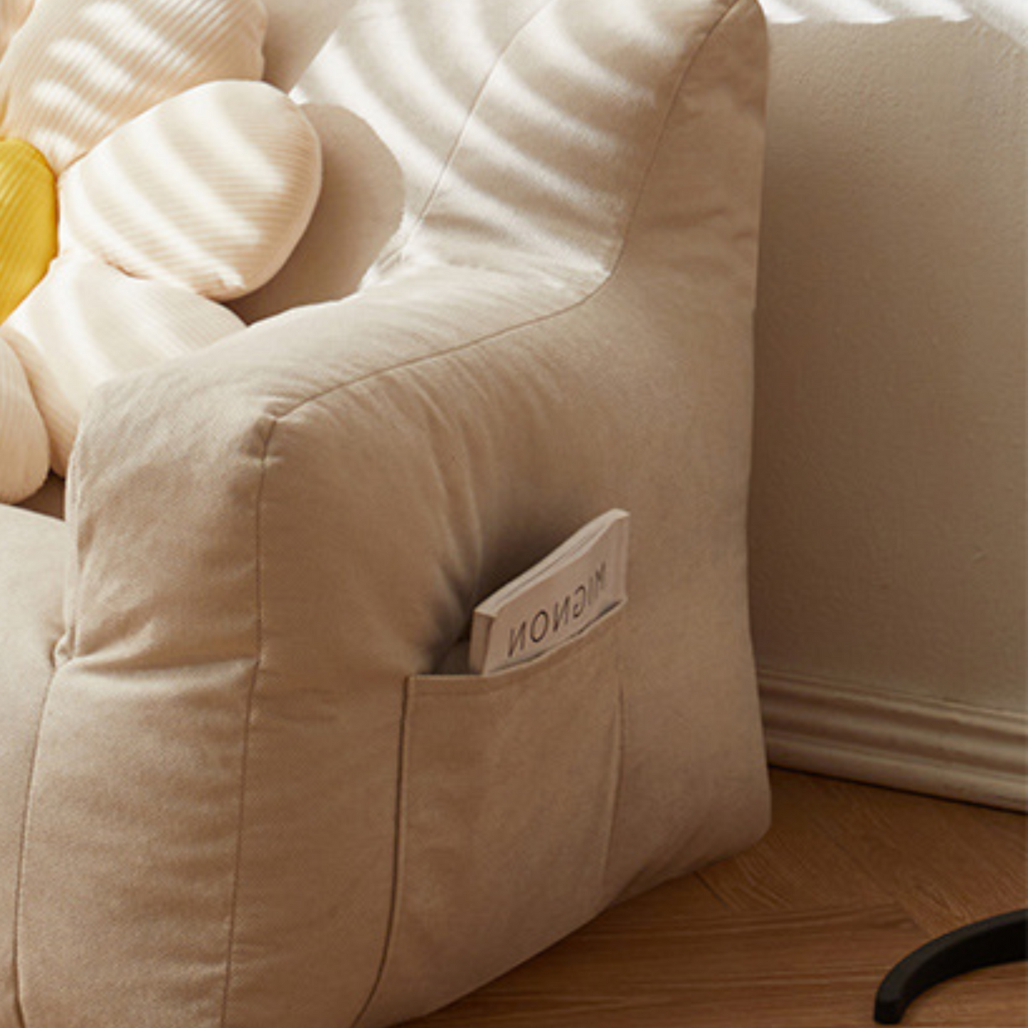 PREVENTA - Sofá puff infantil con descansa brazos