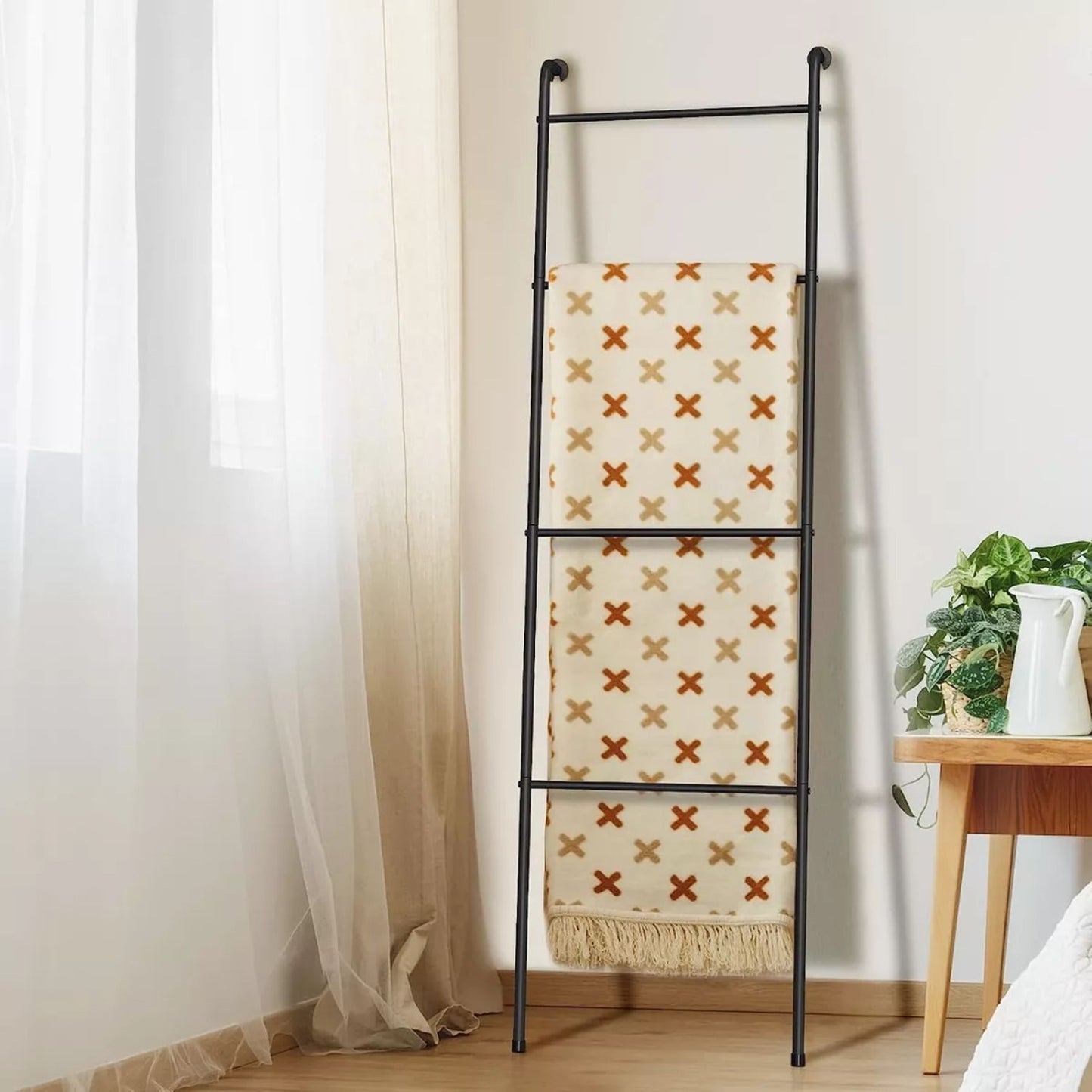 Perchero Escalera Deco para Mantas