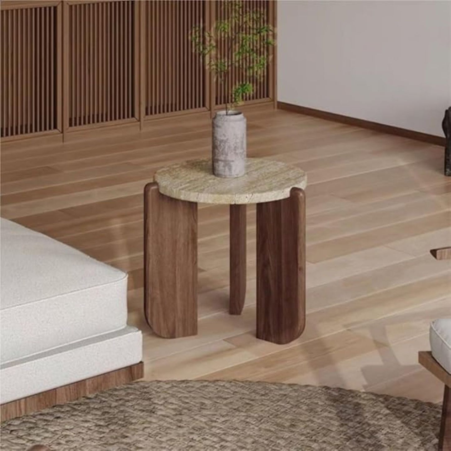 Mesa de Centro Terra Color Nuez Doble