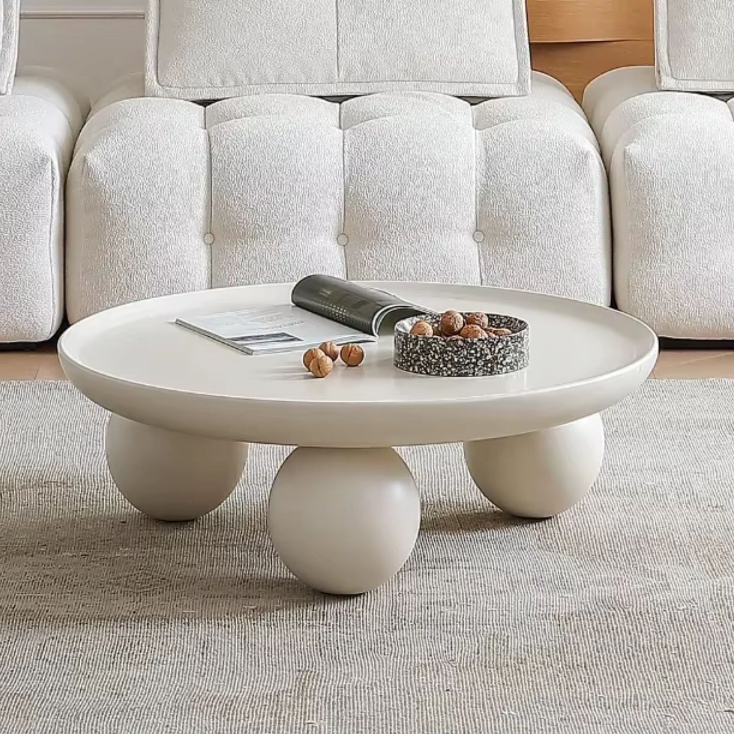 Mesa de Centro Redonda Escandinava Sphere