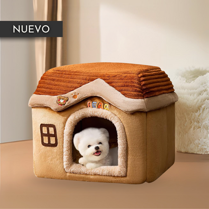 Cama Tipo Casa Para Perros