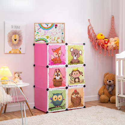 Closet Armable Infantil Animales