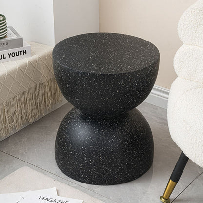 Mesa Lateral Piedra Luna Tempus Negro