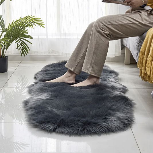 Alfombra Bajada de Cama Grafito