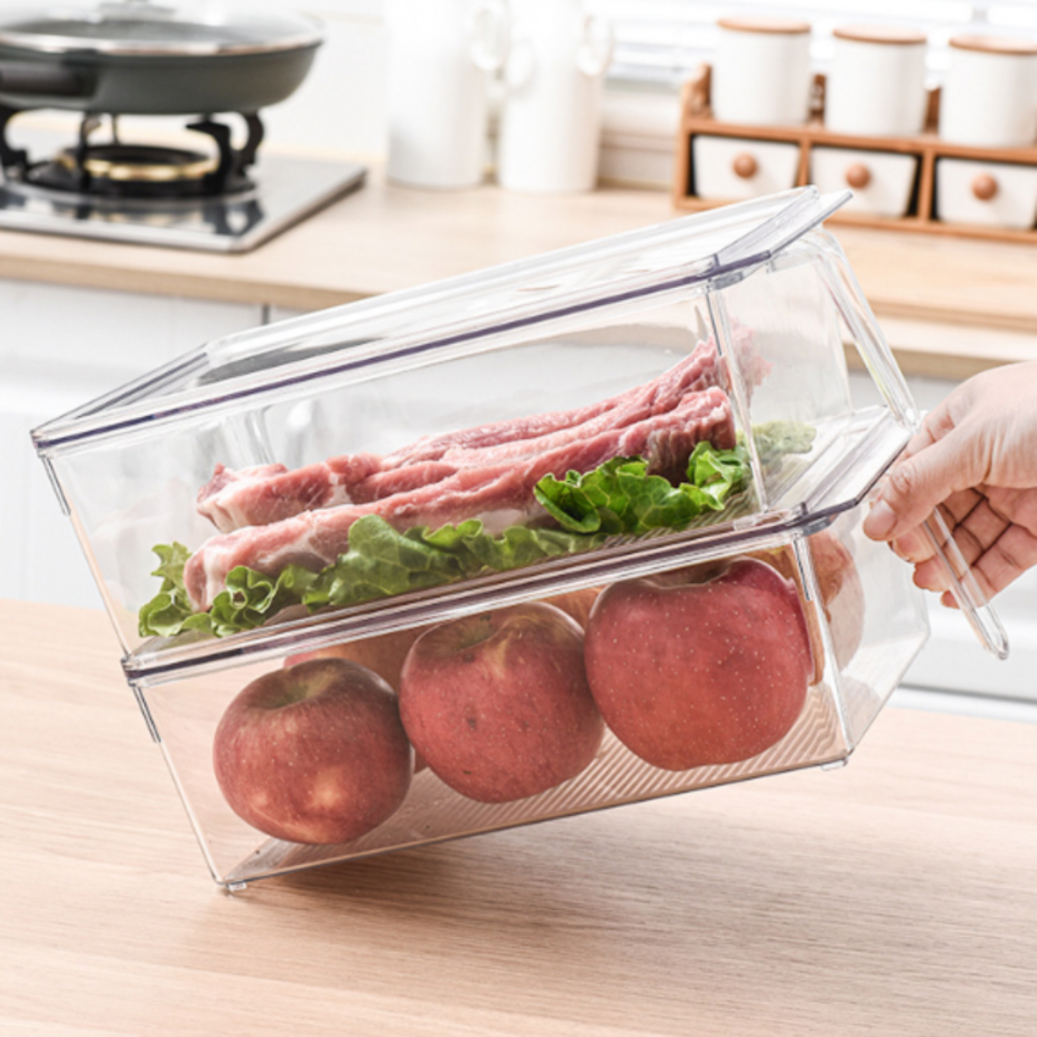 Organizador Refrigerador Pequeño 30 X 10 X 9 Cm