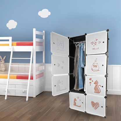 Closet Armable Infantil Gatitos Grande