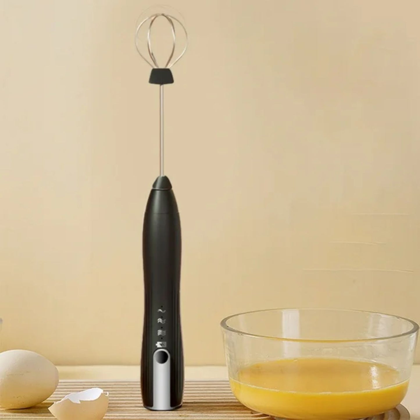 Batidor de Café Inalámbrico con Soporte