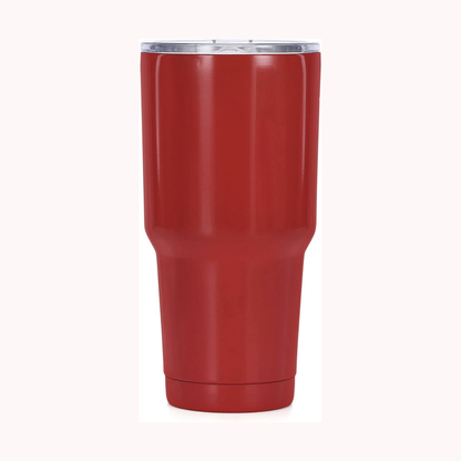 Vaso Termico Acero Inoxidable 900 Ml Rojo