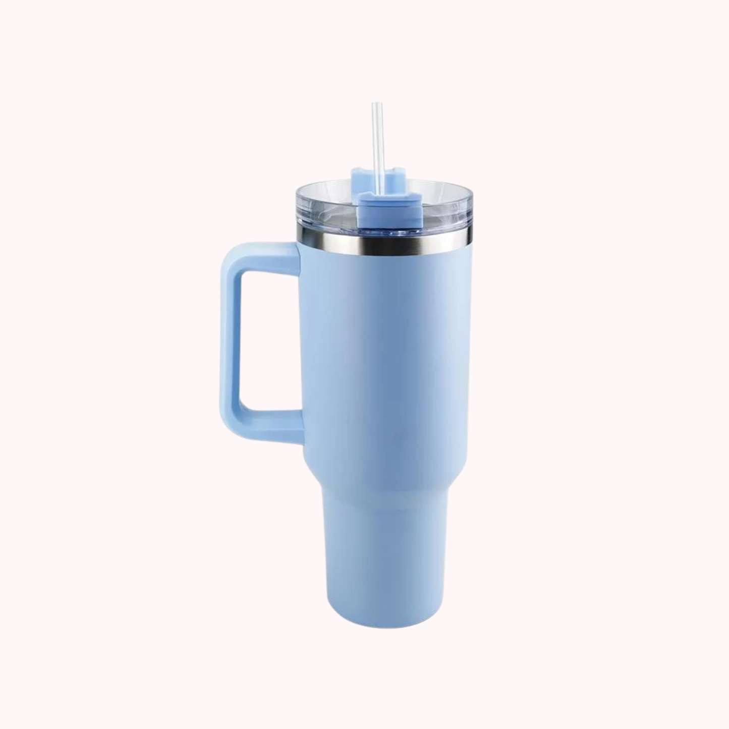 Vaso Termico con Asa Celeste 1200 ml