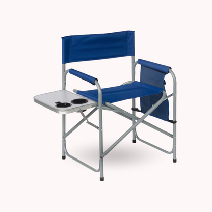 Silla Camping Plegable con Mesa