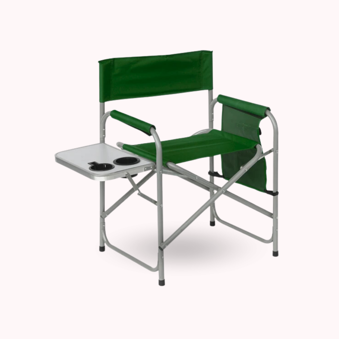 Silla Camping Plegable con Mesa