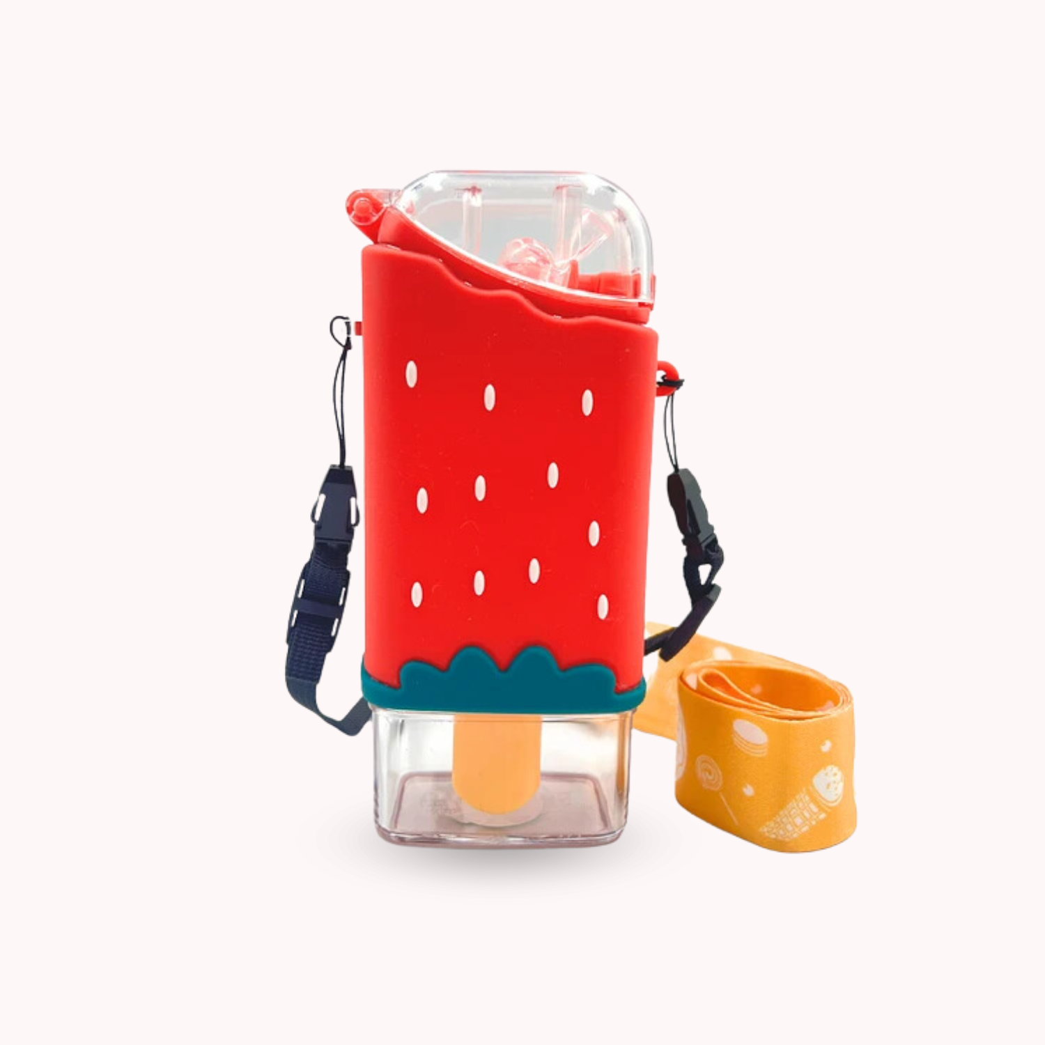 Botella Antiderrame Helado Fresa 380ml