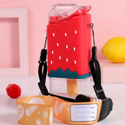 Botella Antiderrame Helado Fresa 380ml