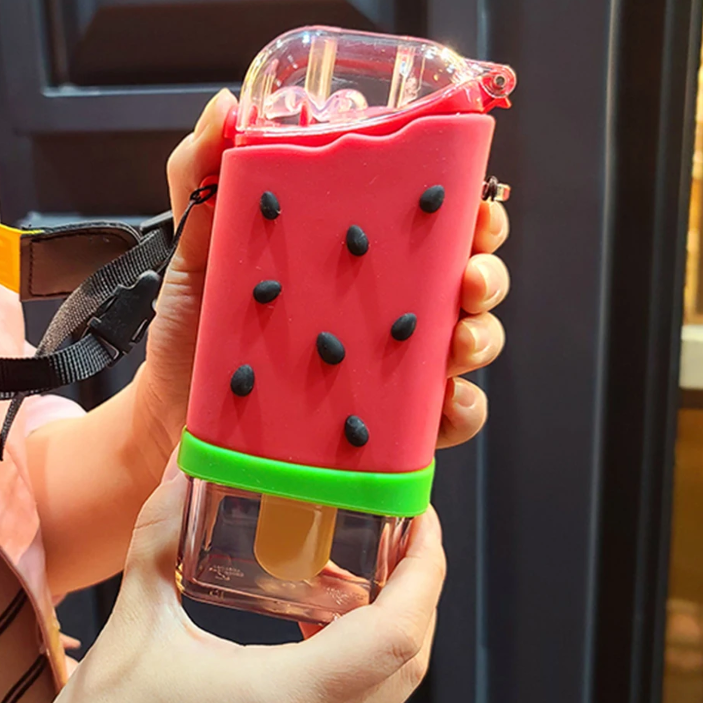 Botella Antiderrame Helado Sandia 380ml