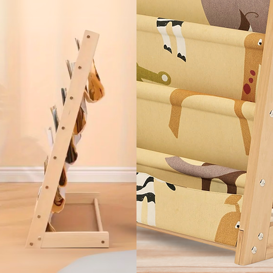 Librero de Madera Diseño Animalitos